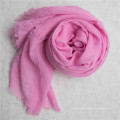 Tissu de voile de polyester de haute torsion pour le foulard